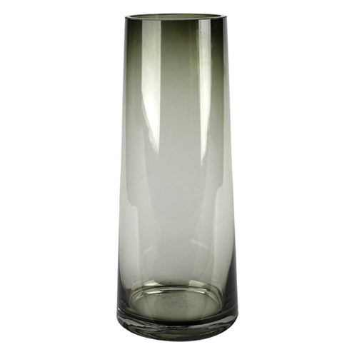 Vase en verre - Gris||Glass vase - Grey
