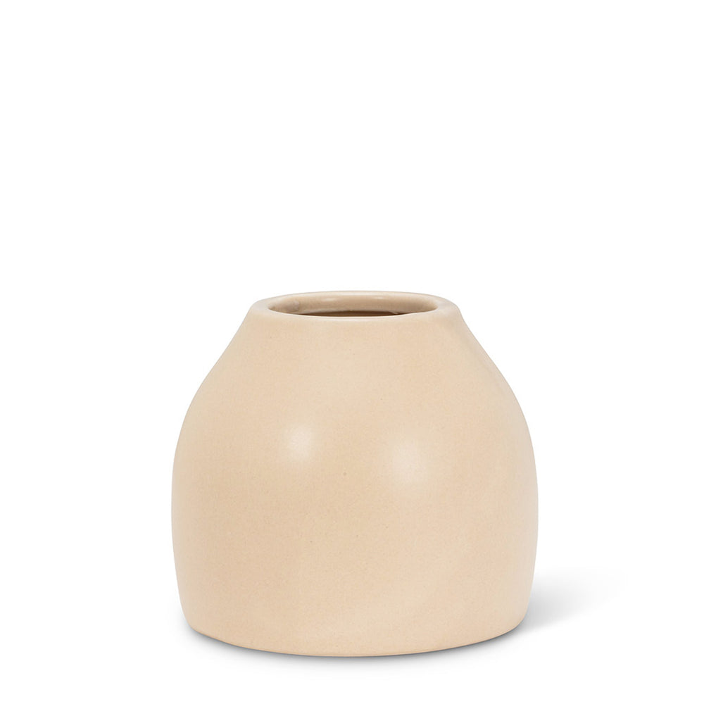 Petit vase mat - Cashmere sable||Small matte vase - Cashmere sand