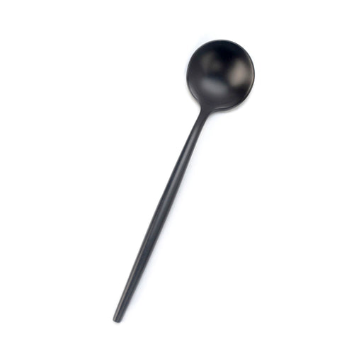 Cuillère noire mat||Black matte spoon