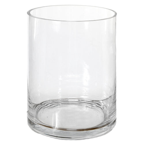 Vase cylindre en verre||Glass cylinder vase