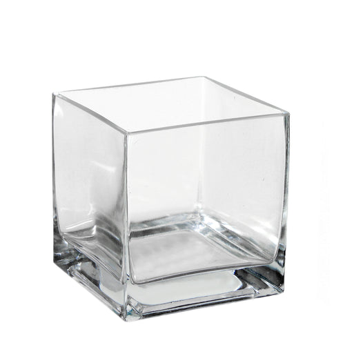 Vase en verre - Carré||Glass vase - Square