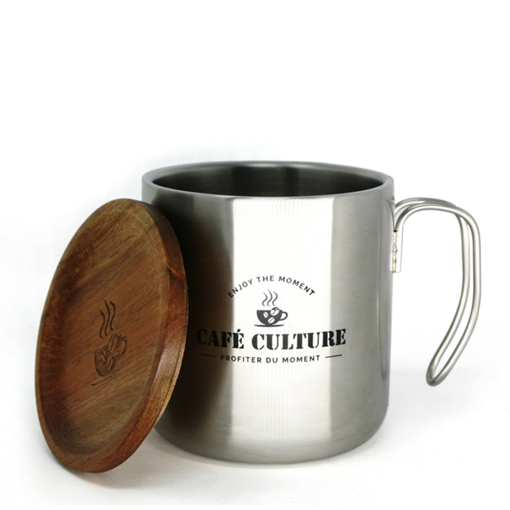 Tasse double paroi - Culture||Double wall mug - Culture