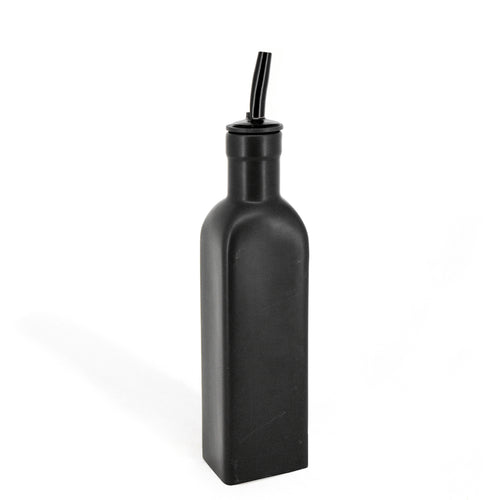 Bouteille d'huile & vinaigre noire mat - 250 ml||Black matte oil & vinegar bottle - 250 ml