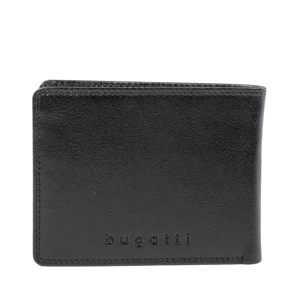 Portefeuille en cuir noir||Black leather wallet