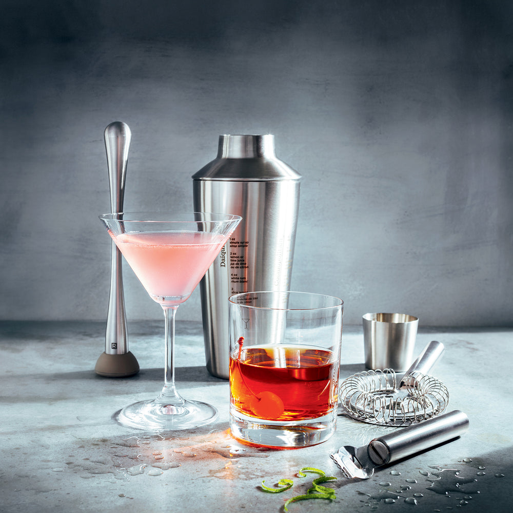 Ensemble pour cocktails - 5 pcs||Cocktail shaker set - 5 pieces