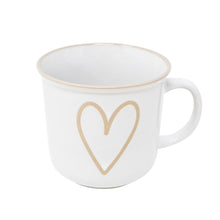 Vintage mug - Heart