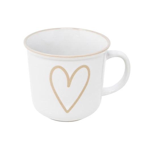 Tasse Vintage - Coeur||Vintage mug - Heart