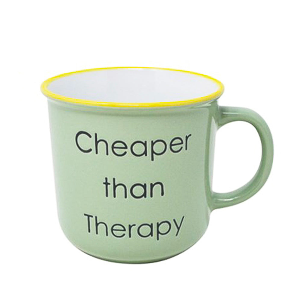 Tasse - Moins cher qu'une Thérapie||Mug - Cheaper than Therapy