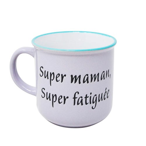 Tasse - Super maman, super fatiguée||Mug - Super mom, super tired
