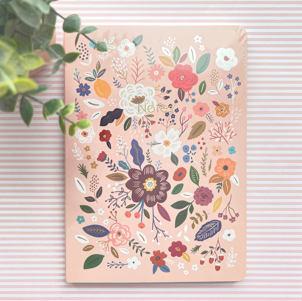 Carnet de note - Fleuri||Notebook - Floral