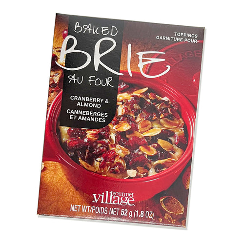 Assaisonnement à brie - Canneberges et amandes||Brie seasoning - Cranberries and almonds