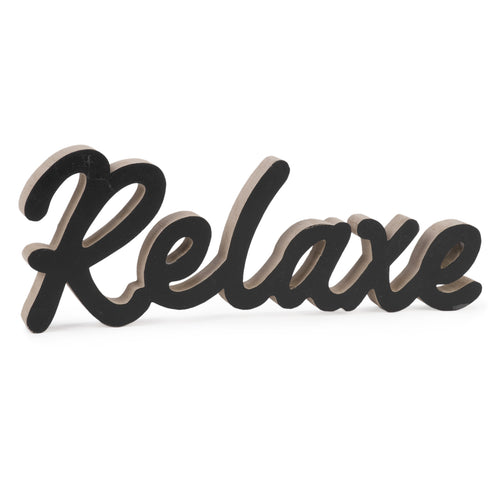 Mot "Relaxe" décoratif||Decorative "Relaxe" word