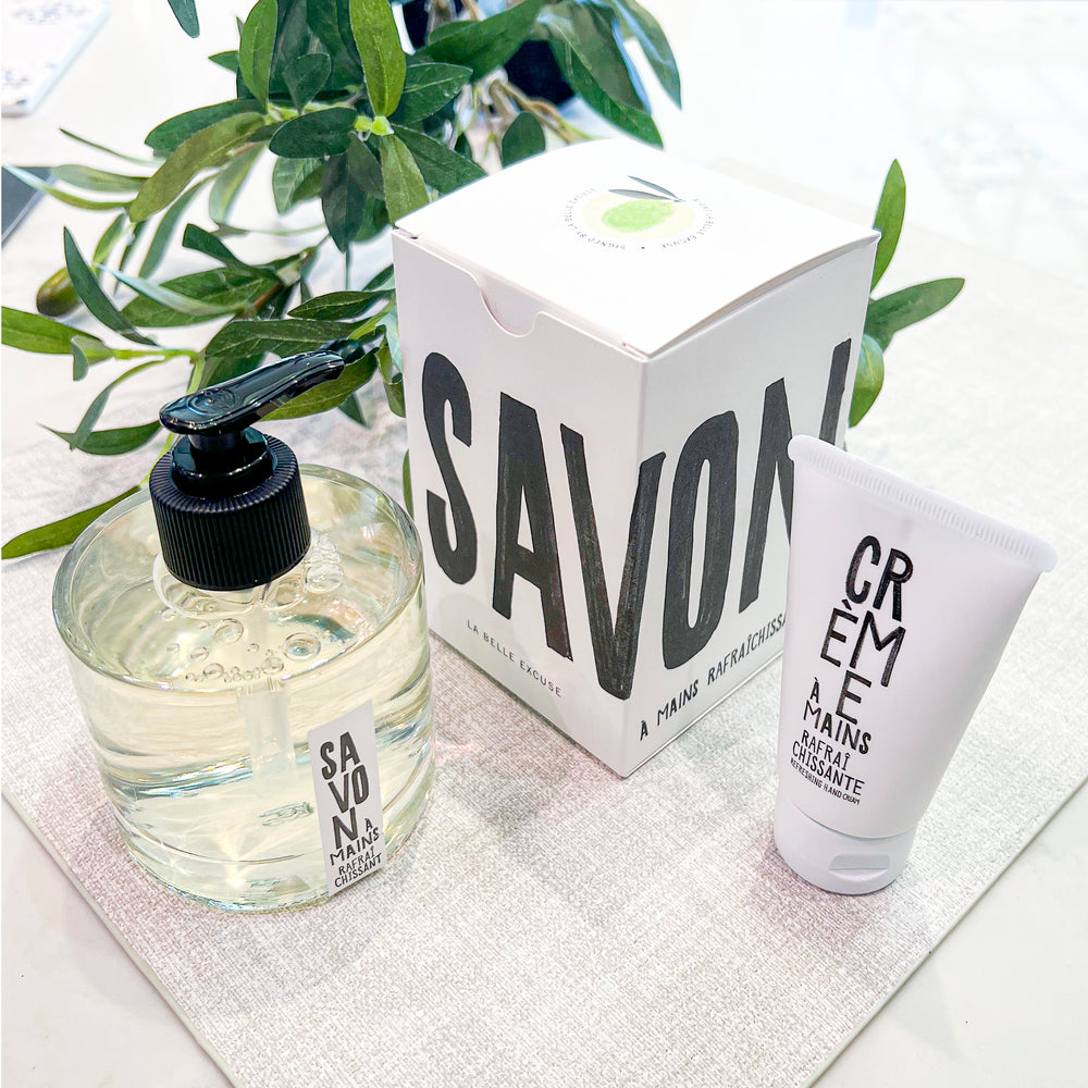 Savon & crème cadeau||Soap & cream gift set