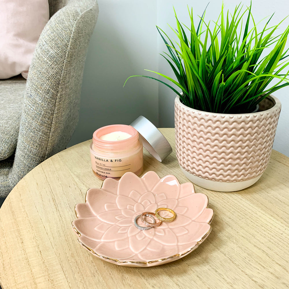 Cache-pot céramique - Rose||Ceramic flowerpot - Pink