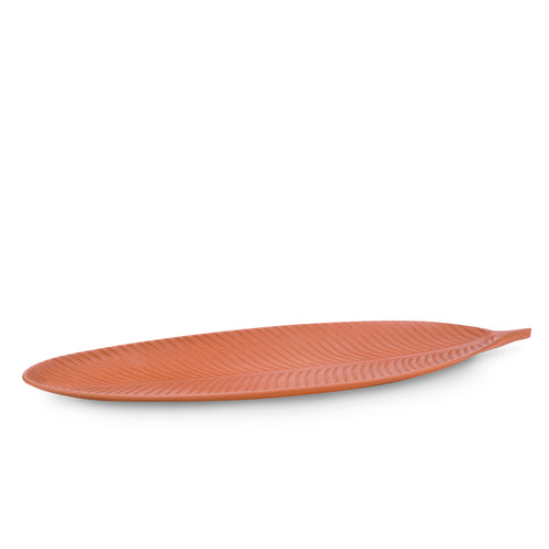 Plateau feuille - Rouille||Leaf tray - Rusty