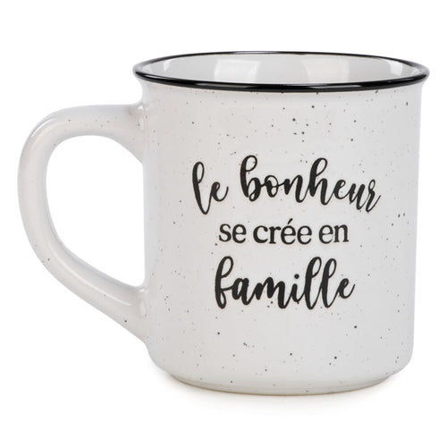 Tasse vintage - Le bonheur||Vintage mug - Le bonheur