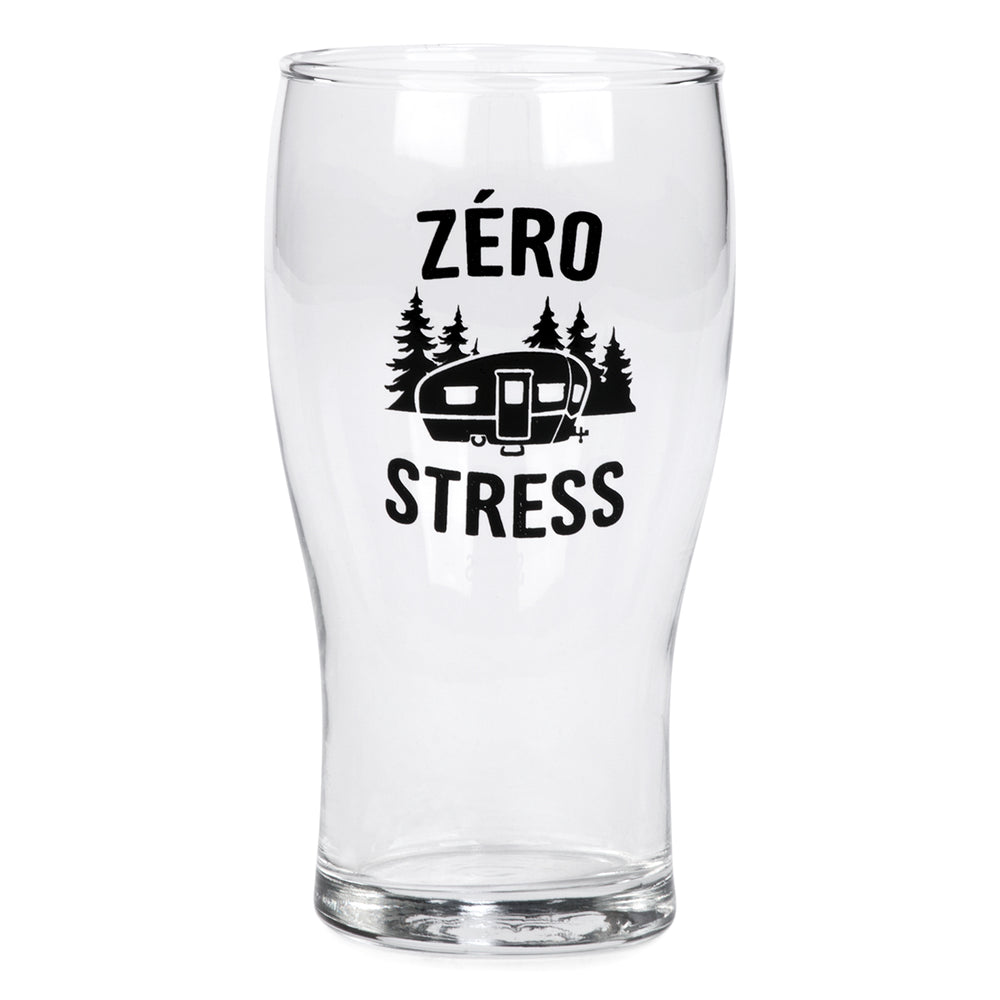 Verre à bière - Zéro stress||Beer glass - Zéro stress