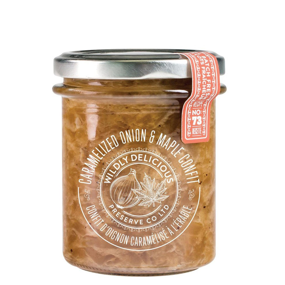 Confit d'oignon caramélisé à l'érable||Caramelized Onion & Maple Confit